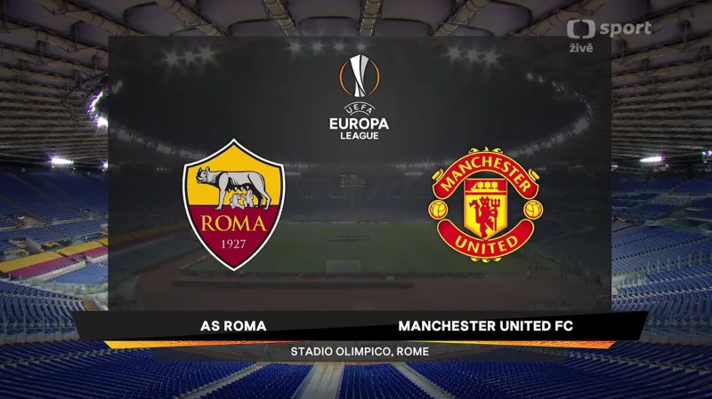 Sestřih utkání AS Řím - Manchester United