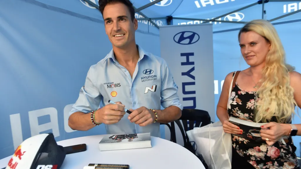 Španělský jezdec Daniel Sordo