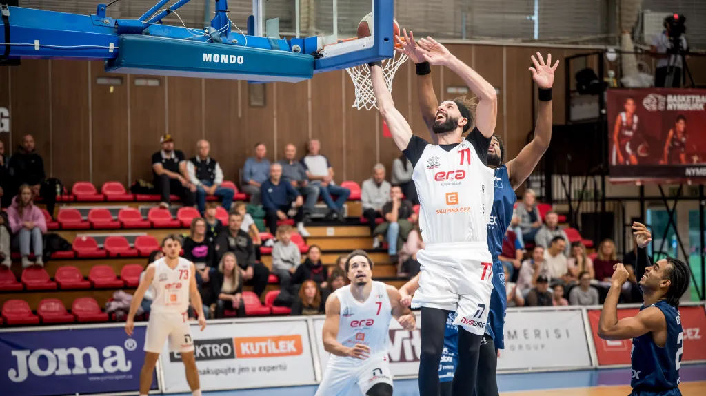 Vojtěch Hruban v utkání s Děčínem