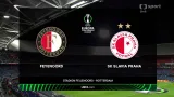 Sestřih utkání Feyenoord - Slavia Praha