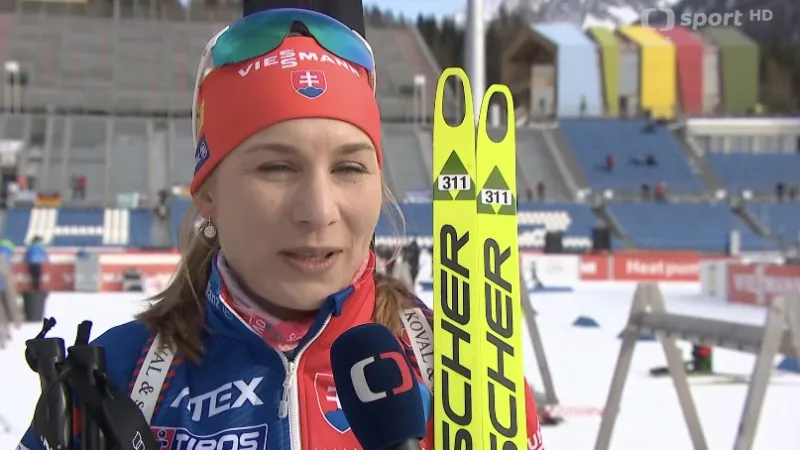 Biatlonistka Kuzminová k návratu: Nebylo to jednoduché