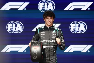 Kimi Antonelli v belgickém Spa-Francorchamps
