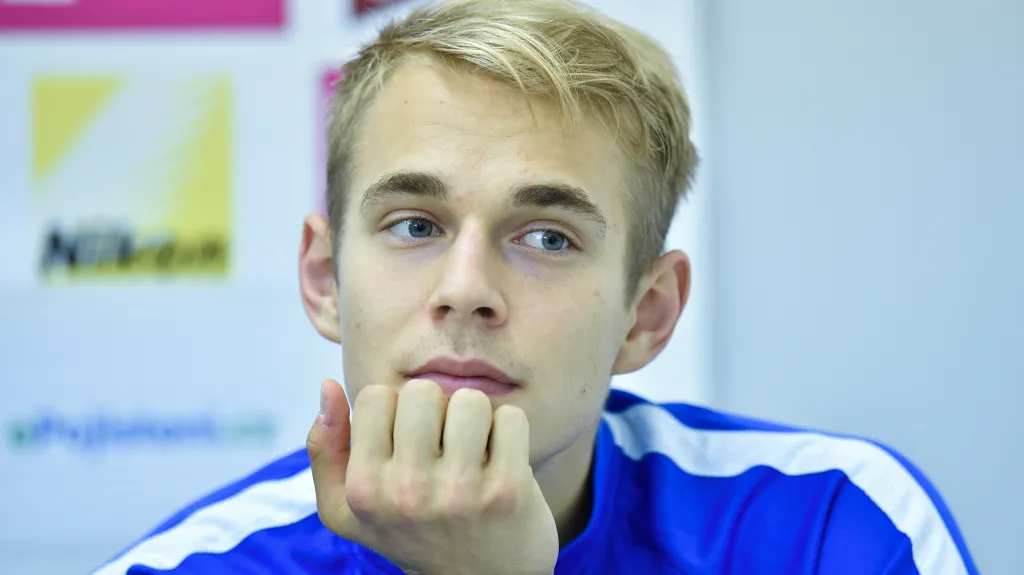 Liberecký stoper Lukáš Pokorný