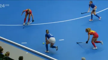 Pozemní hokejistky postoupily do semifinále ME