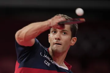 Lubomír Jančařík v prvním zápase v Tokiu