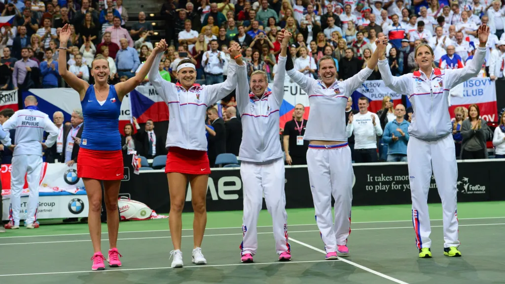 Radost českých tenistek