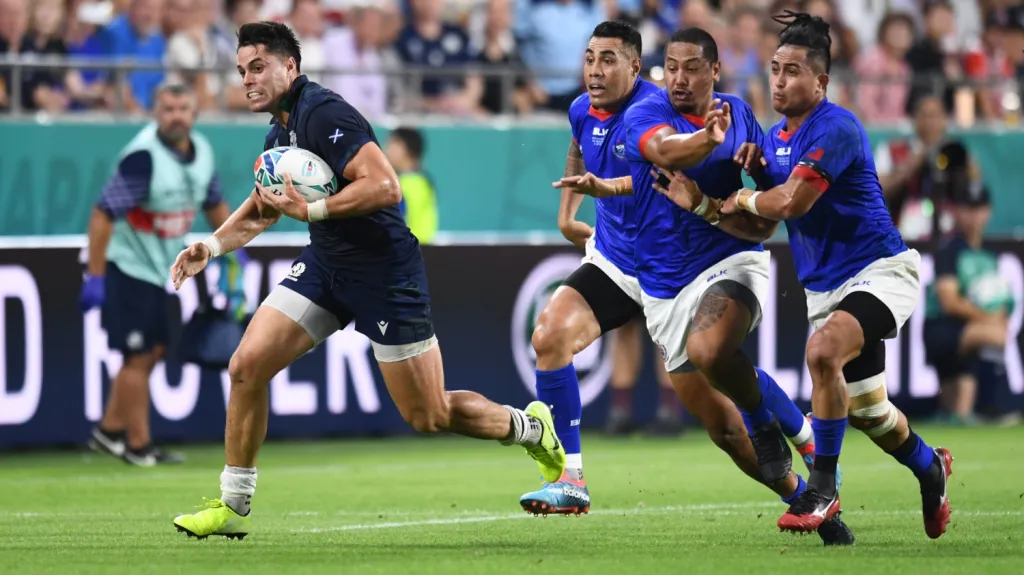 Utkání Skotsko - Samoa