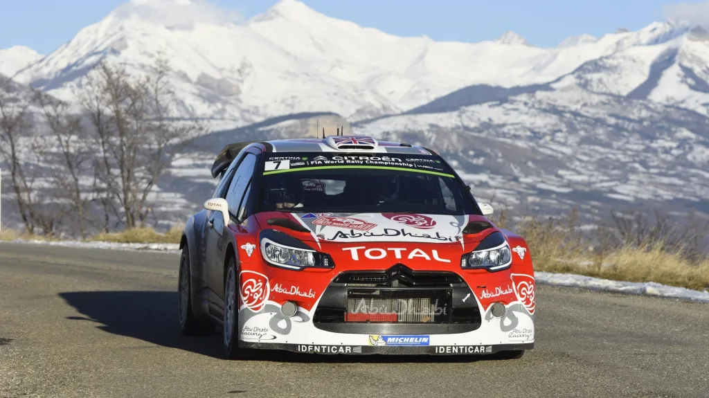 Britský pilot Kris Meeke 