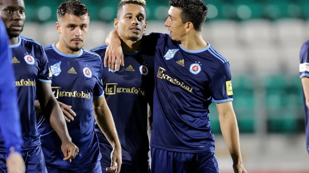 Fotbalisté Slovanu Bratislava