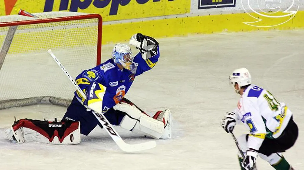 Tým Karlových Varů v extraligovém zápase