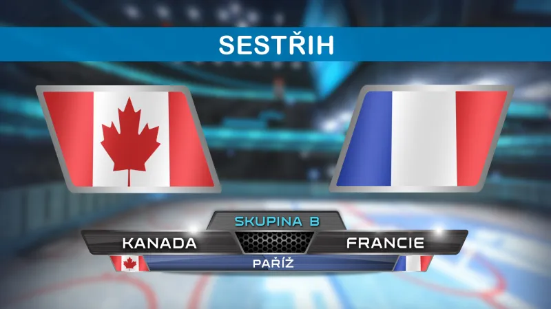 Sestřih utkání Kanada - Francie