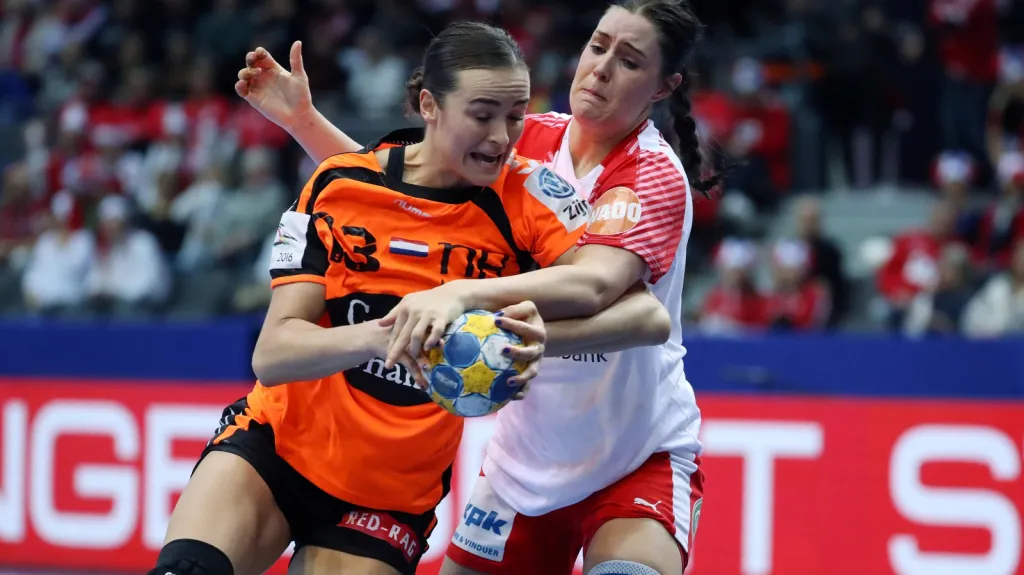 Utkání Nizozemsko - Dánsko