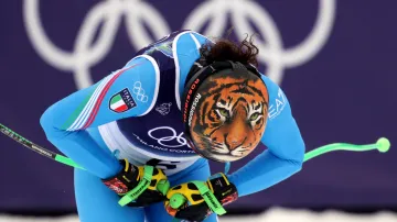 Záznam super-G žen