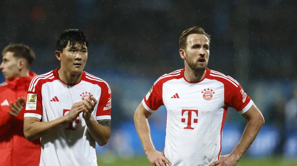 Zklamaní hráči Bayernu 