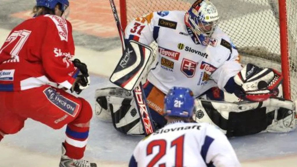 Utkání Slovensko - ČR