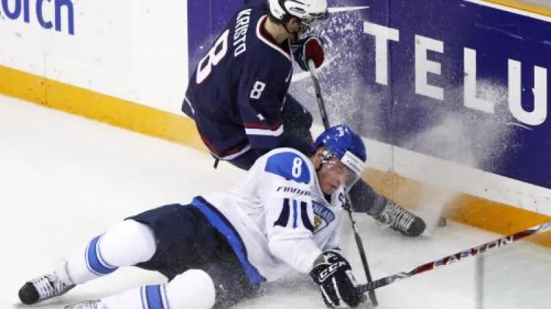 Zápas USA - Finsko na MS do 20 let