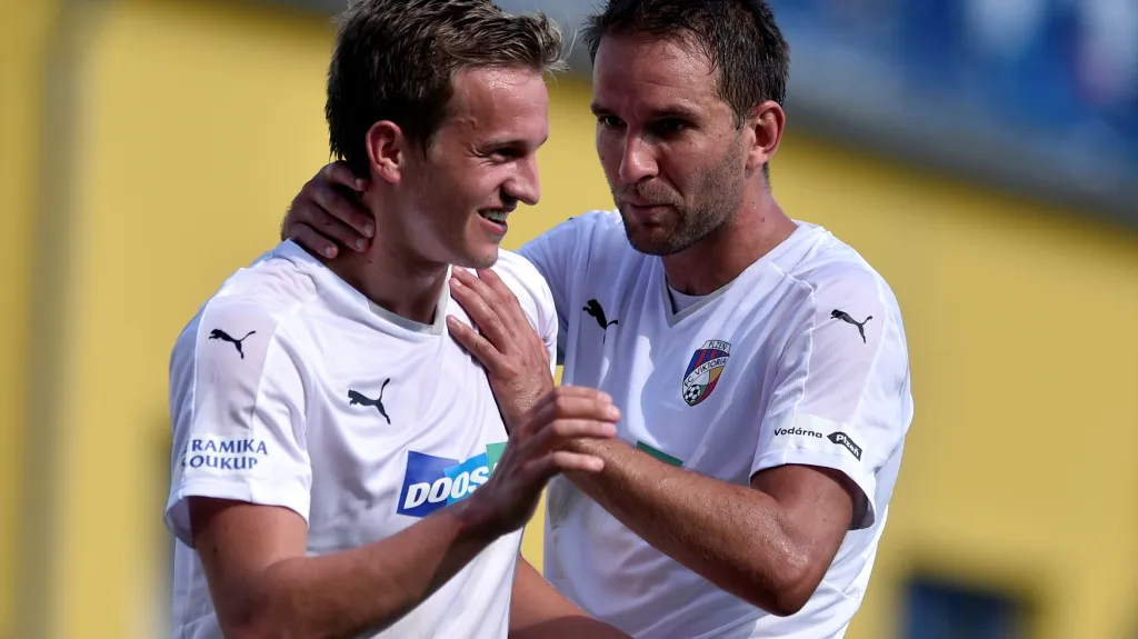 Slavící hráči Plzně