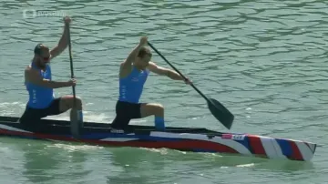 Záznam semifinále kanoistických soutěží v Baku