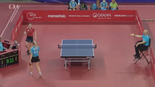 Stolní tenisté zahájili ME družstev výhrou nad Italy, uspěly i ženy