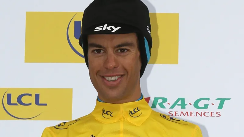 Richie Porte po vítězství v závodu Paříž-Nice