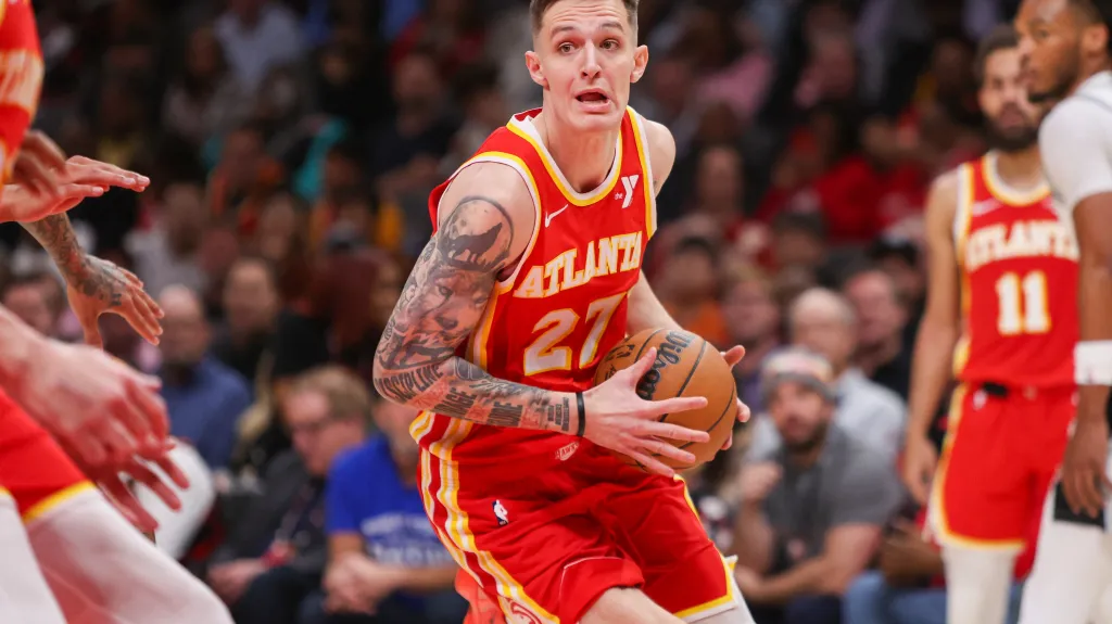 Vít Krejčí v zápase Atlanty se San Antoniem