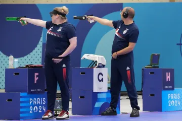 Zorana Arunovičová a Damir Mikec ze Srbska