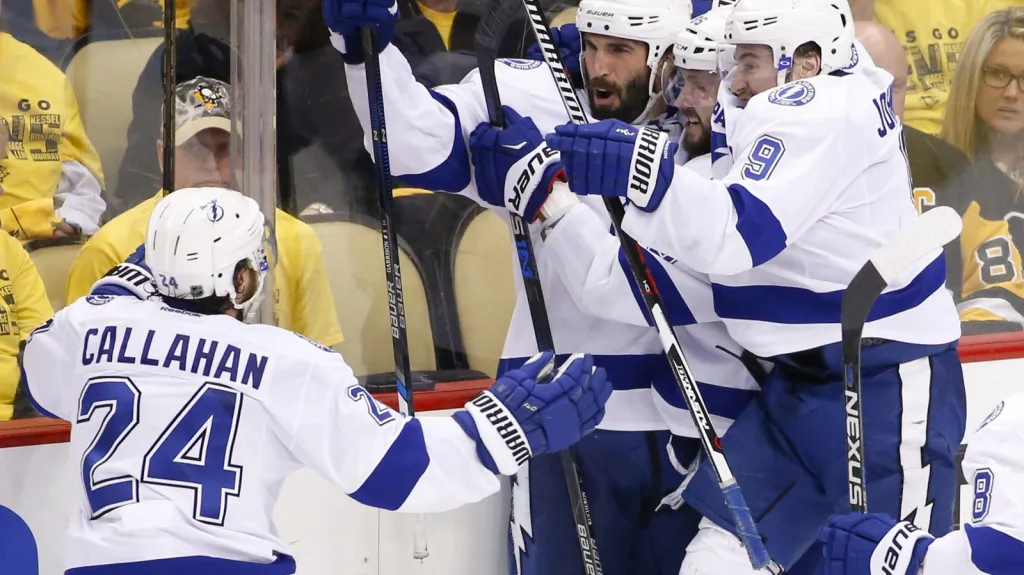 Radost hokejistů Tampy