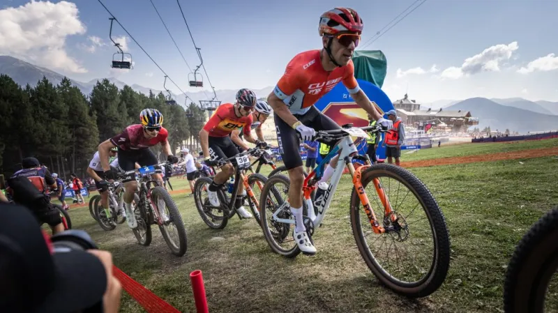 Ondřej Cink během short tracku