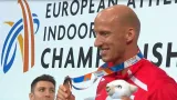 Medailový ceremoniál: Petr Svoboda přebírá bronz