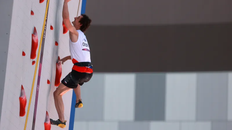 Záznam lezení na rychlost – 1. disciplíny kombinace