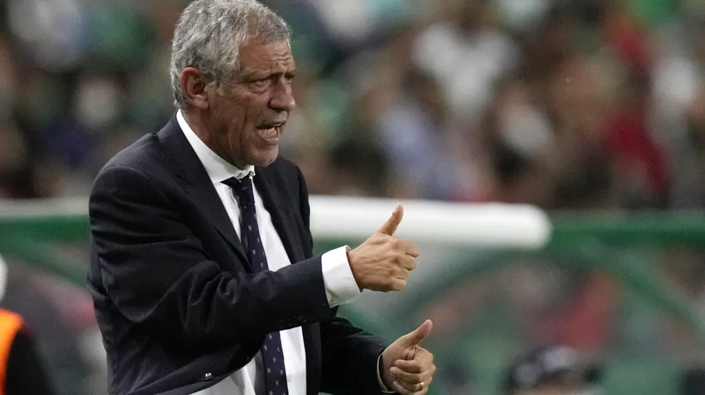 Portugalský kouč Fernando Santos