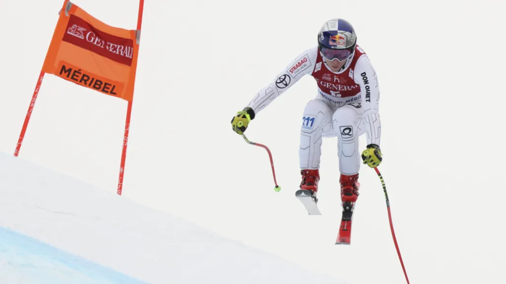 Ester Ledecká v Courchevelu