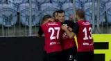 Gól v utkání Opava - Táborsko: Mršič - 1:1 (42. min.)