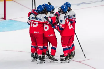 České hokejistky do 18 let na MS