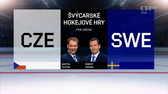 Sestřih utkání Česko – Švédsko