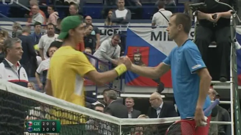 Tenisté prohrávají s Austrálií 0:2 a hrozí jim baráž