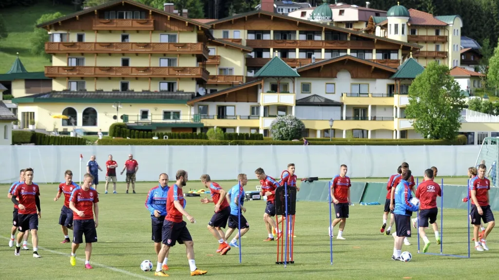 Reprezentace už trénuje pod Alpami