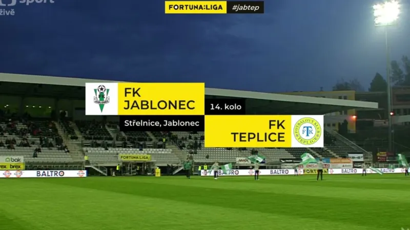 Přenos ČT: Sestřih utkání Jablonec–Teplice