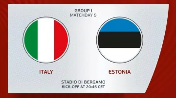 Sestřih utkání Itálie –⁠⁠⁠⁠⁠⁠ Estonsko