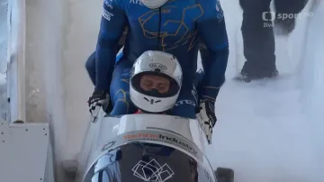 Úvodní jízdy českého čtyřbobu na MS v Lake Placid