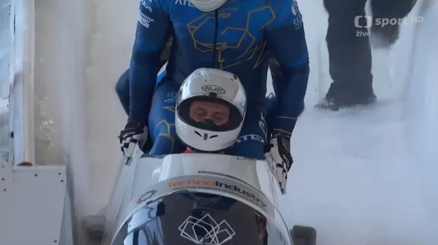 Úvodní jízdy českého čtyřbobu na MS v Lake Placid