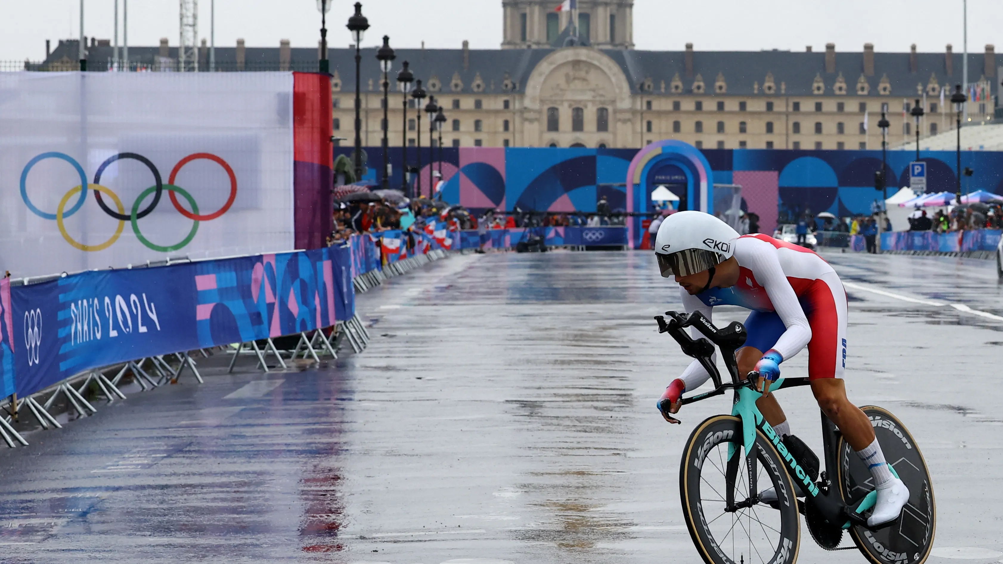 Záznam olympijské časovky mužů