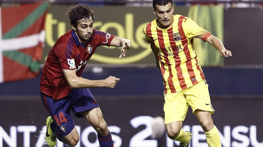 Zápas Osasuna-Barcelona
