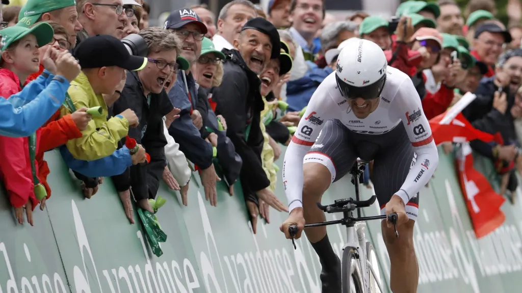 Vítěz prologu Fabian Cancellara