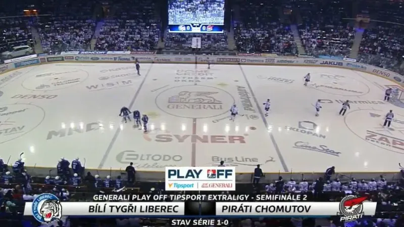 Sestřih 2. utkání Liberec - Chomutov