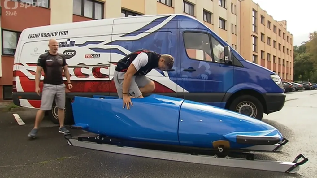 Nový dvojbob české reprezentace