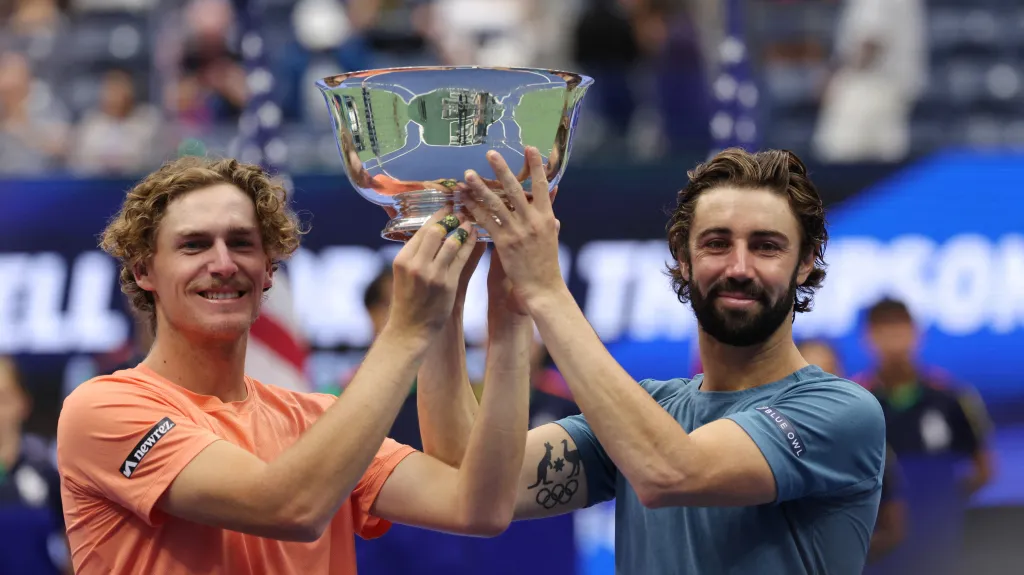 Max Purcell a Jordan Thompson 