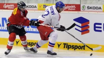 Hokejisté prohráli se Švýcary