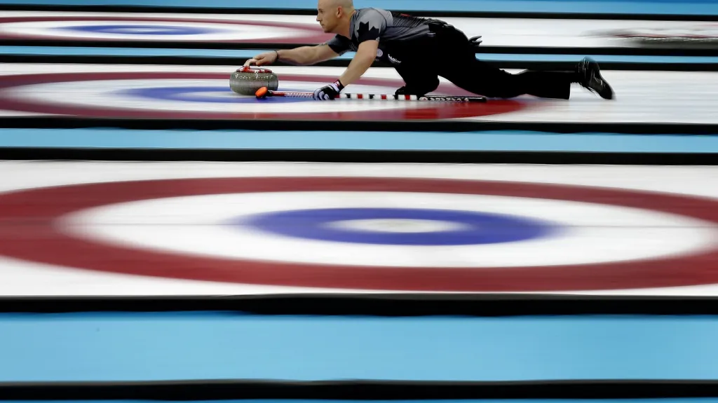 Kanadský curler Ryan Fry 