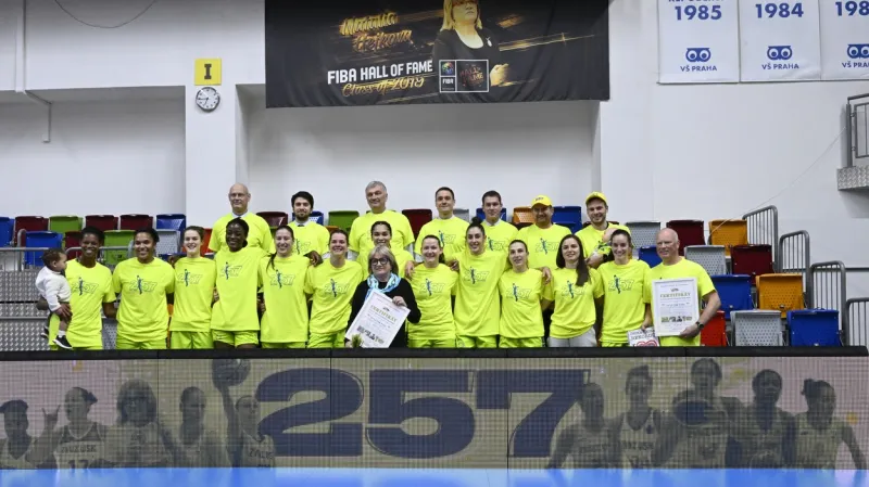 Basketbalistky USK Praha pokořily nový rekord